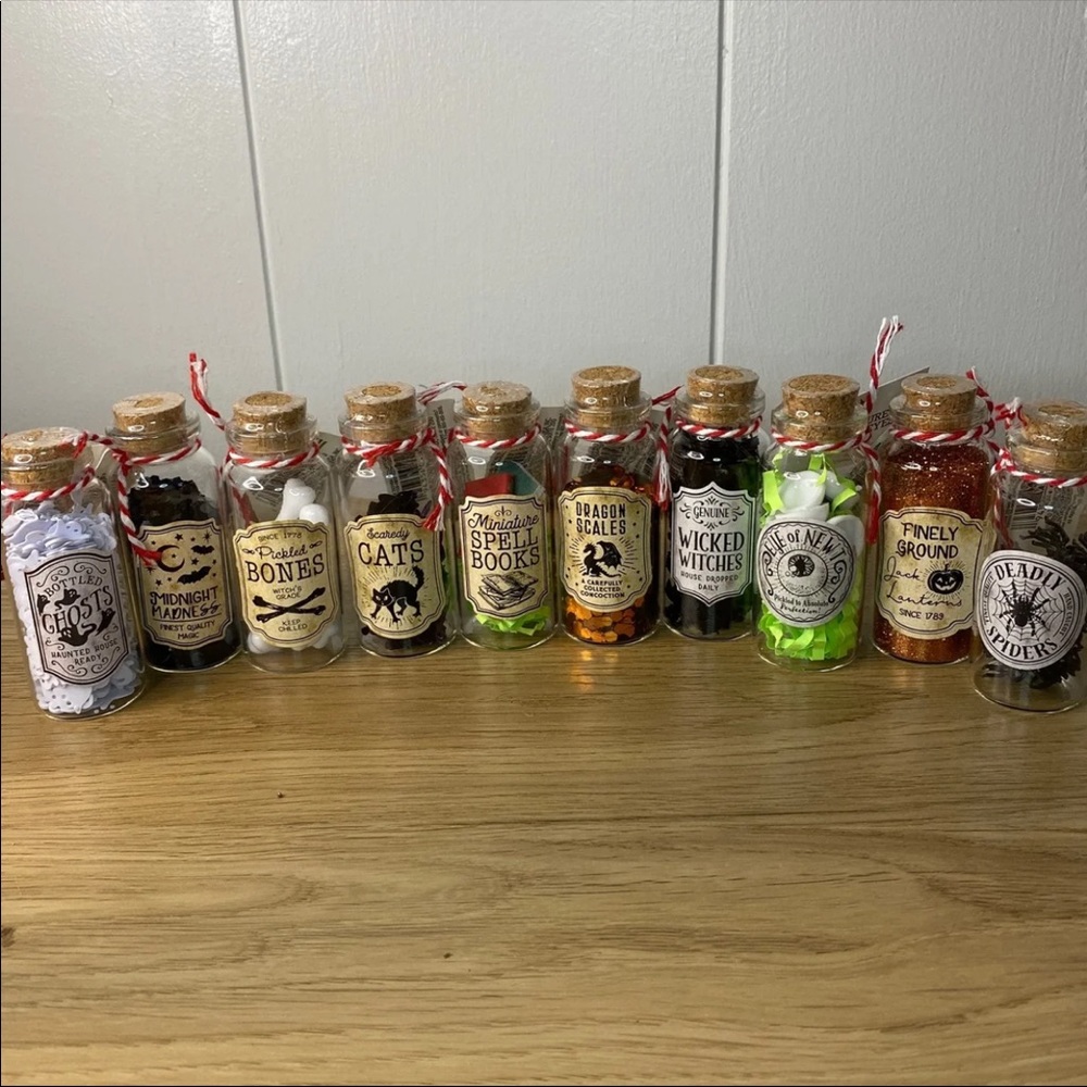 Target Bullseye Mini Potion Bottles- 10 included